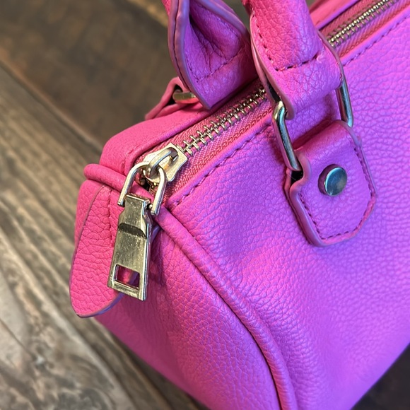 Bari Lynn Pink Leather Girls Pocketbook - Picture 3 of 8